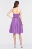 ColsBM Zaria African Violet Mature Strapless Zip up Knee Length Bow Bridesmaid Dresses