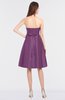 ColsBM Zaria Argyle Purple Mature Strapless Zip up Knee Length Bow Bridesmaid Dresses