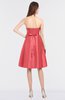 ColsBM Zaria Coral Mature Strapless Zip up Knee Length Bow Bridesmaid Dresses