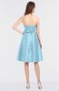 ColsBM Zaria Ice Blue Mature Strapless Zip up Knee Length Bow Bridesmaid Dresses