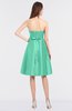 ColsBM Zaria Mint Green Mature Strapless Zip up Knee Length Bow Bridesmaid Dresses