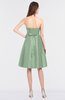 ColsBM Zaria Smoke Green Mature Strapless Zip up Knee Length Bow Bridesmaid Dresses