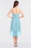 ColsBM Zuri Aqua Glamorous A-line Halter Sleeveless Zip up Appliques Bridesmaid Dresses