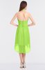 ColsBM Zuri Bright Green Glamorous A-line Halter Sleeveless Zip up Appliques Bridesmaid Dresses