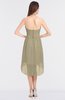 ColsBM Zuri Candied Ginger Glamorous A-line Halter Sleeveless Zip up Appliques Bridesmaid Dresses