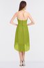 ColsBM Zuri Green Oasis Glamorous A-line Halter Sleeveless Zip up Appliques Bridesmaid Dresses
