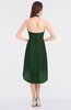 ColsBM Zuri Hunter Green Glamorous A-line Halter Sleeveless Zip up Appliques Bridesmaid Dresses