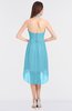 ColsBM Zuri Light Blue Glamorous A-line Halter Sleeveless Zip up Appliques Bridesmaid Dresses