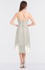 ColsBM Zuri Off White Glamorous A-line Halter Sleeveless Zip up Appliques Bridesmaid Dresses