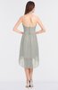 ColsBM Zuri Platinum Glamorous A-line Halter Sleeveless Zip up Appliques Bridesmaid Dresses