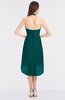 ColsBM Zuri Shaded Spruce Glamorous A-line Halter Sleeveless Zip up Appliques Bridesmaid Dresses