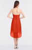 ColsBM Zuri Tangerine Tango Glamorous A-line Halter Sleeveless Zip up Appliques Bridesmaid Dresses
