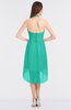 ColsBM Zuri Viridian Green Glamorous A-line Halter Sleeveless Zip up Appliques Bridesmaid Dresses