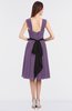 ColsBM Cadence Chinese Violet Modern A-line Thick Straps Knee Length Sash Bridesmaid Dresses