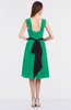 ColsBM Cadence Pepper Green Modern A-line Thick Straps Knee Length Sash Bridesmaid Dresses