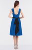 ColsBM Cadence Royal Blue Modern A-line Thick Straps Knee Length Sash Bridesmaid Dresses