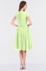 ColsBM Bella Butterfly Modest A-line Short Sleeve Zip up Flower Bridesmaid Dresses