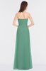 ColsBM Cassidy Beryl Green Elegant A-line Strapless Sleeveless Floor Length Bridesmaid Dresses