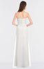 ColsBM Cassidy Cloud White Elegant A-line Strapless Sleeveless Floor Length Bridesmaid Dresses
