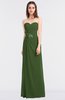 ColsBM Cassidy Garden Green Elegant A-line Strapless Sleeveless Floor Length Bridesmaid Dresses