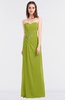 ColsBM Cassidy Green Oasis Elegant A-line Strapless Sleeveless Floor Length Bridesmaid Dresses