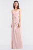 ColsBM Cassidy Pastel Pink Elegant A-line Strapless Sleeveless Floor Length Bridesmaid Dresses