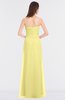 ColsBM Cassidy Pastel Yellow Elegant A-line Strapless Sleeveless Floor Length Bridesmaid Dresses