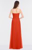 ColsBM Cassidy Persimmon Elegant A-line Strapless Sleeveless Floor Length Bridesmaid Dresses