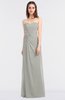 ColsBM Cassidy Platinum Elegant A-line Strapless Sleeveless Floor Length Bridesmaid Dresses