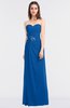 ColsBM Cassidy Royal Blue Elegant A-line Strapless Sleeveless Floor Length Bridesmaid Dresses