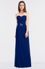 ColsBM Cassidy Sodalite Blue Elegant A-line Strapless Sleeveless Floor Length Bridesmaid Dresses
