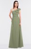 ColsBM Kelsey Bog Elegant A-line Zip up Floor Length Ruching Bridesmaid Dresses