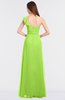 ColsBM Kelsey Bright Green Elegant A-line Zip up Floor Length Ruching Bridesmaid Dresses