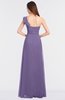 ColsBM Kelsey Chalk Violet Elegant A-line Zip up Floor Length Ruching Bridesmaid Dresses