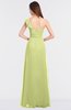 ColsBM Kelsey Lime Sherbet Elegant A-line Zip up Floor Length Ruching Bridesmaid Dresses