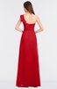 ColsBM Kelsey Red Elegant A-line Zip up Floor Length Ruching Bridesmaid Dresses