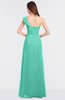 ColsBM Kelsey Seafoam Green Elegant A-line Zip up Floor Length Ruching Bridesmaid Dresses