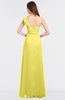 ColsBM Kelsey Yellow Iris Elegant A-line Zip up Floor Length Ruching Bridesmaid Dresses