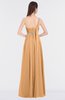 ColsBM Natalia Apricot Mature A-line Sleeveless Zip up Floor Length Bridesmaid Dresses