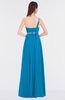 ColsBM Natalia Cornflower Blue Mature A-line Sleeveless Zip up Floor Length Bridesmaid Dresses