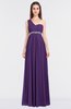 ColsBM Natalia Dark Purple Mature A-line Sleeveless Zip up Floor Length Bridesmaid Dresses