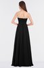 ColsBM Claire Black Elegant A-line Strapless Sleeveless Appliques Bridesmaid Dresses