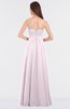 ColsBM Claire Blush Elegant A-line Strapless Sleeveless Appliques Bridesmaid Dresses