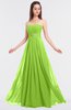 ColsBM Claire Bright Green Elegant A-line Strapless Sleeveless Appliques Bridesmaid Dresses