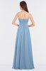 ColsBM Claire Dusty Blue Elegant A-line Strapless Sleeveless Appliques Bridesmaid Dresses