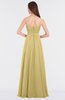 ColsBM Claire Gold Elegant A-line Strapless Sleeveless Appliques Bridesmaid Dresses