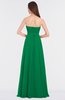 ColsBM Claire Green Elegant A-line Strapless Sleeveless Appliques Bridesmaid Dresses