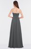 ColsBM Claire Grey Elegant A-line Strapless Sleeveless Appliques Bridesmaid Dresses