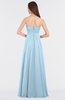 ColsBM Claire Ice Blue Elegant A-line Strapless Sleeveless Appliques Bridesmaid Dresses