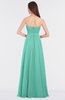 ColsBM Claire Mint Green Elegant A-line Strapless Sleeveless Appliques Bridesmaid Dresses